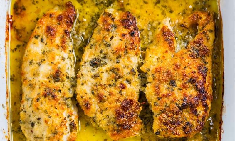 Parmesan chicken breast