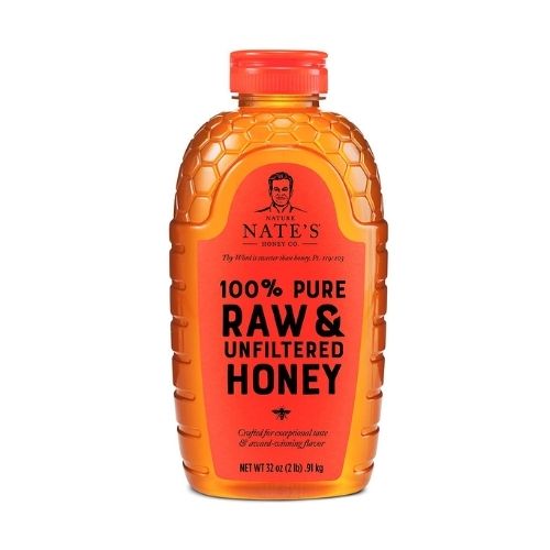 Pure raw unfiltered honey