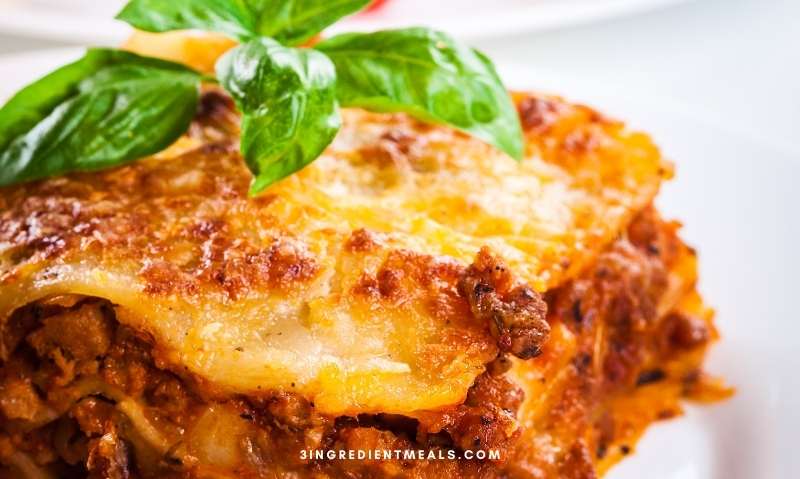 3-ingredient easy lasagna recipe