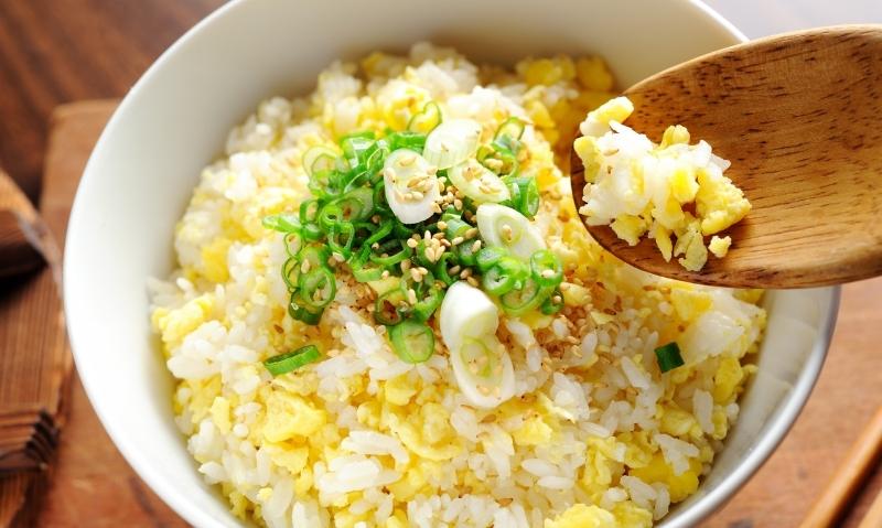 Egg fried rice recipe