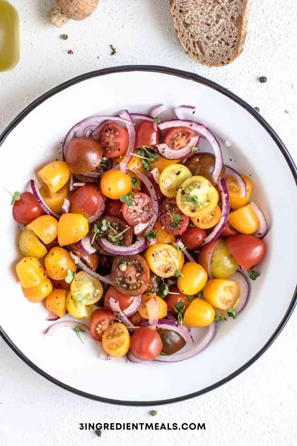 Cherry tomato salad recipe